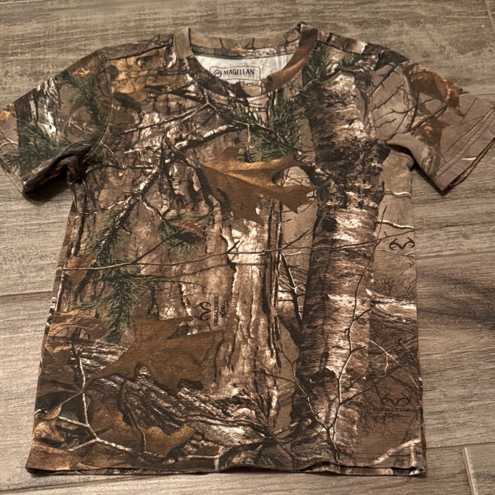 Magellan Outdoors Kids Forest Camo Tee